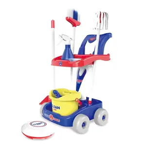 Fun little household assistant pretend toy kids plastic cleaning tool set