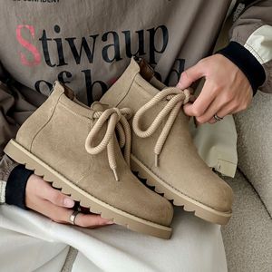 Botas de Moda para Hombre 2026, Antideslizantes, Transpirables, con Suela Gruesa, Aumentan la Altura, Casuales, Versátiles, con Punta Redonda, Modernas - Product Image 1