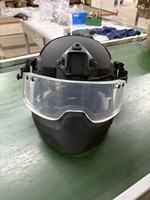 Casque tactique balistique MICH FAST UHMWPE Aramid IIIA avec visière de protection des yeux et masque facial complet
