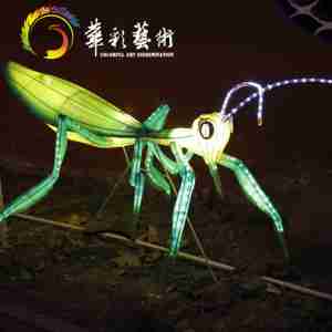 Lanternes à insectes lumineuses coccinelles et sauterelles pour jardin botanique Lanterne spectacle décoration festive pour la Saint-Valentin - Product Image 3