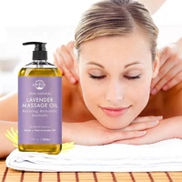 Huile de lavande pour Massage corporel, parfum relaxant, extrait biologique pur Nature, marque privée