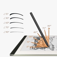 Nouvelle arrivée d'usine stylet EMR outil d'écriture numérique passif sensible à la pression stylo de dessin de rejet de paume magnétique