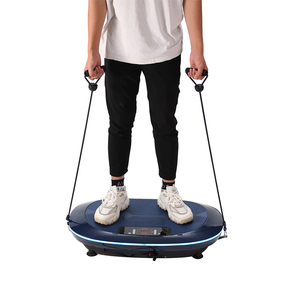 Plaque <span class=keywords><strong>vibrante</strong></span> d'exercice puissante à oscillation silencieuse pour tout le corps, à usage domestique, 3D, bon marché, 2026, avec poignées - Product Image 5