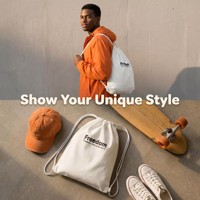 Sac à cordon en toile personnalisé, écologique, recyclable et réutilisable, avec poignées, épaisseur et motif de lettres sur mesure
