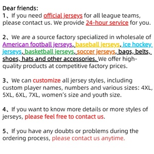 Jersey Sepak Bola Amerika Grosir Pabrik Logo Kustom Nomor Nama Bordir Pakaian Olahraga - Product Image 2