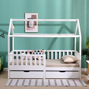 Bambini <span class=keywords><strong>singolo</strong></span> solidwood telaio-<span class=keywords><strong>letto</strong></span> con sottoletto cassetti materasso - Product Image 2