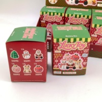 Boîte Mystère de Noël : Jouet Squishy Surprise Père Noël, Renne, Sapin – Anti-stress à Presser – Vente en Gros à Prix Réduit