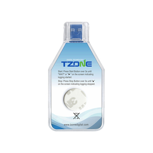 Thiết bị ghi dữ liệu dùng một lần TempU08 với giao tiếp USB, chống nước IP67, có thể tùy chỉnh OEM, điều khiển nhiệt độ - Product Image 1