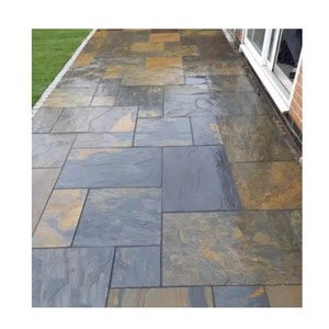 Hiện đại đa Màu <span class=keywords><strong>Slate</strong></span> gạch và pavers với mài dũa bề mặt kết thúc cho ngoài trời sân và Patio sử dụng giá cả cạnh tranh - Product Image 1