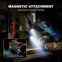 Lámpara de Inspección LED ARCCAPTAIN Recargable por USB, Manos Libres, con Ángulo Ajustable y Magnética para Trabajo