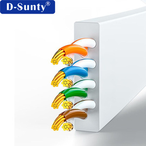 Câble Ethernet D-Sunty CAT6 RJ45 UTP en cuivre massif plat 32AWG, longueur 0,5M/1M/2M/3M/5M/7M/10M, gaine PVC, conforme ROHS - Product Image 3