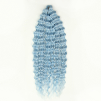 Extensions de cheveux synthétiques à tresser au crochet Sleek Ariel Anna Jessica Brazilian Katrine Monica, texture Futura, bouclées, ondulées, torsadées, douces, fabriquées à la machine
