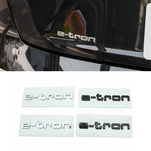 Autocollants de voiture pour <span class=keywords><strong>Audi</strong></span> e-tron, marque arrière pour véhicules électriques purs, nouveau logo <span class=keywords><strong>sport</strong></span> en fibre de carbone pour <span class=keywords><strong>Audi</strong></span> e-tron, modification de la carrosserie - Product Image 3