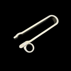 พวงกุญแจโลหะผสมไทเทเนียม ของขวัญสำหรับตั้งแคมป์-กุญแจรถแบบม้วน แขวนเอว พร้อมตัวล็อค - Product Image 4