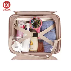 Water-resistant Makeup Cosmetic Bag Travel Organizer For Accessories Toiletry Bag Travel Bag With Hanging Hook