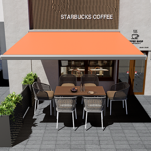 Foshan hanrui wholasela ร้านกาแฟขนาดใหญ่, สไตล์ร้านอาหารด้านหน้าระเบียงบังแดดกลางแจ้ง - Product Image 4