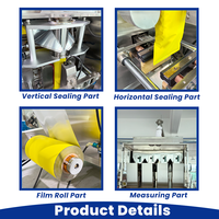 Machine d'emballage verticale VFFS automatique haute vitesse pour biscuits, chips et noix en sachet oreiller