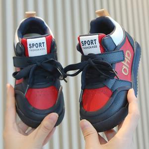 รองเท้ากีฬาเด็กชายและเด็กหญิง อุ่นสบาย เป็นมิตรกับสิ่งแวดล้อม กันลื่น ระบายอากาศได้ดี พื้นรองเท้านุ่ม ผ้าทอแบบยืดหยุ่น ใส่ได้ทุกฤดู - Product Image 4