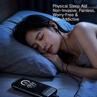 Appareil de relaxation domestique LH M012 à clip auriculaire, 9 niveaux réglables, rechargeable 1000 mAh, Type C