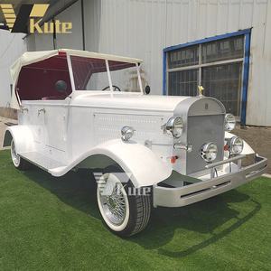 Voiture électrique de tourisme panoramique, véhicule vintage, 4 places, véhicule de transport pour hôtels, voiture à batterie, voiturette de golf - Product Image 3