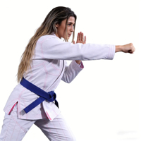 Set Lengkap GI BJJ Premium Wanita dengan Sabuk Gratis: Kimono Bjj yang Disetujui IBJJF untuk Kompetisi & Latihan (Pesanan Grosir)