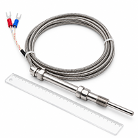 Probe Termokopel Tipe K Tipe J Sensor Suhu Termokopel Bayonet