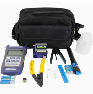 Kit d'installation FTTH avec couperet <span class=keywords><strong>optique</strong></span>, dénudeur, kit de connecteur, localisateur visuel de défauts, kit d'outils à <span class=keywords><strong>fibre</strong></span> <span class=keywords><strong>optique</strong></span> professionnel - Product Image 6