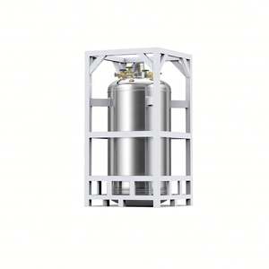 Tanque de almacenamiento criogénico DPL450 de fabricación profesional de acero inoxidable Dewars de helio líquido - Product Image 3