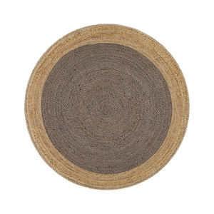 Premium Quality Natural Jute Fiber Round <b>Rug</b> Rustic <b>Boho</b> Home Decor for Dining Room or Kitchen Mats & Pads - Product Image 1