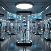 Holograma Virtual de Bienvenida con IA |   Guía Interactiva Todo en Uno para Educación y Exposiciones