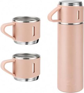 Stainless Steel Water Bottle Vacuum Coffee Thermos with Lid & Handle Double Walled Coffee <b>Cup</b> Hot & Cold for Hours - Product Image 1