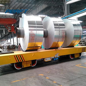 1-300t के साथ अनुकूलित रेल का तार पहियों पर हस्तांतरण गाड़ियां V फ्रेम समर्थन - Product Image 5