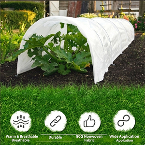 Manta Hortícola Verde para Plantas, Protección Contra Heladas, Tela de Jardín No Tejida para Vegetales, Flores y Macizos Elevados - Product Image 6
