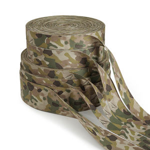 Sangle en nylon personnalisée de 19 mm, 25 mm, 50 mm, 70 mm, 100 mm, anti-infrarouge, jacquard, sérigraphie numérique, impression numérique NIR, camouflage A-TACS UCON - Product Image 1