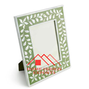 High Quality Unique Bone Inlay Picture <b>Frame</b> with Stands for Bedroom Handmade Mother of Pearl Photo <b>Frame</b> for Living Room - Product Image 4