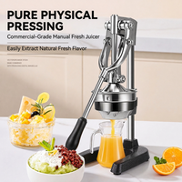 Presse-agrumes manuel de qualité commerciale pour citrons et oranges, extracteur de jus à pression manuelle pour la maison et la cuisine