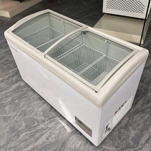 ثلاجة محمولة جديدة موفرة للطاقة بتقنية Coolpoint LED أحادية درجة الحرارة سعة <span class=keywords><strong>500</strong></span> لتر بنظام شمسي وتحكم رقمي تجاري -15 درجة - Product Image 3
