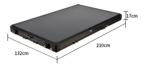 Carpa de Techo para 3-4 Personas, Impermeable, de Aluminio, Triangular, Rígida, para Autos 4x4 - Product Image 6