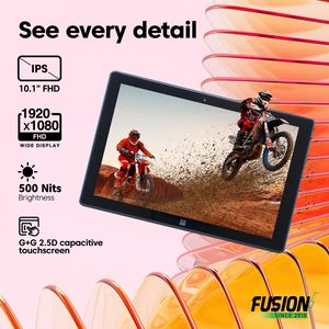 Tablette PC Fusion5 10,1 pouces Windows 11 12 Go de RAM 256 Go de SSD Processeur Intel de 13e génération Écran Full HD - Product Image 4