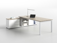 Mobilier moderne personnalisable pour bureau de direction Table de patron Bureau de direction en bois pour bureau de direction d'entreprise