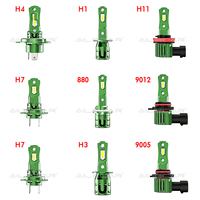 Ampoule de phare LED AN1 H7 à branchement direct 32W 3400LM 6000K Haute luminosité Remplacement et amélioration de l'éclairage automobile