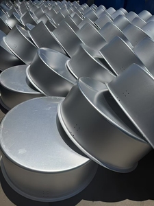 <span class=keywords><strong>Set</strong></span> di 2 <span class=keywords><strong>Pentole</strong></span> Giganti in Alluminio da 360L, 105cm x 90cm, per Lavorazione Alimentare Commerciale, Grande Capacità per Zuppe - Product Image 6