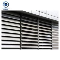 Pare-brise de fenêtre en aluminium revêtu de poudre