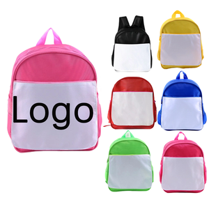 Sublimation Book Bag Blanks with logo Supplies Wholesale Bulk Advertising Gift Promotional Custom Kids School Backpack Printing