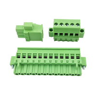 Bloque de terminales enchufable de paso de 5.08 mm - Conector vertical con brida y conexión en línea sin soldadura para 2-24 pines