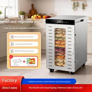 Nouvelle machine de séchage alimentaire de grande capacité en acier inoxydable, pour fruits, légumes et autres produits alimentaires. - Product Image 3