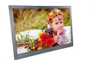 Más barato de 2019 HD Android de 15,4 pulgadas wifi marco de fotos digital con descargar gratis mp4 películas hd - Product Image 3