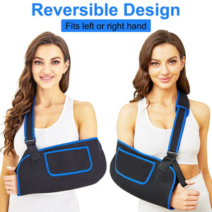 Attelle d'immobilisation pour le bras, pour blessure de l'épaule, déchirure du ménisque, chirurgie du poignet, du coude, décalage du coude, entorse, rembourrage réglable - Product Image 3