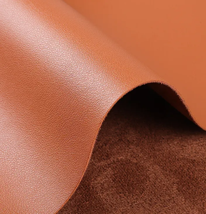 Wholesale Y538 popular 1.65mm Faux leather Suede PVC artificial leather for Sofa Chair Notebook bag