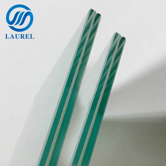 6.76mm 8.76mm 10.76mm Safety Acoustic Toughened Laminated Glass for Windows